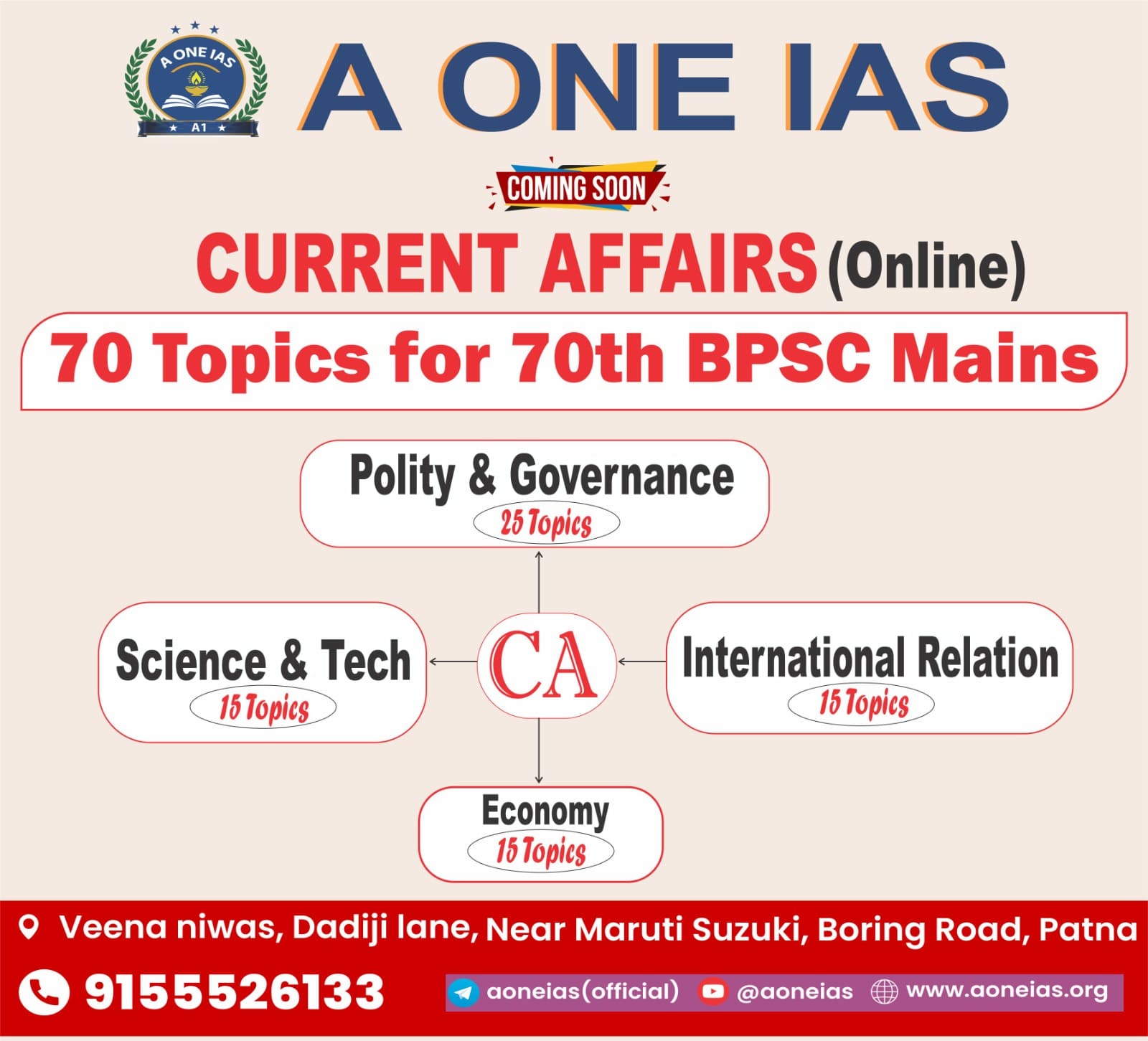 Current Affairs Online Classes